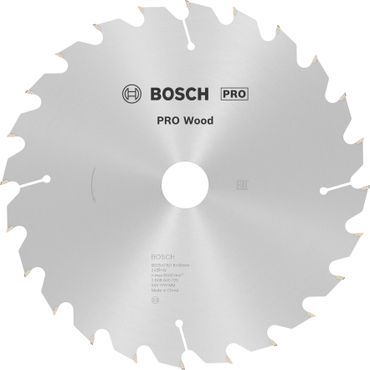 Bosch PRO Wood Kreissägeblatt, 235 x 2,8 x 30 mm, T24