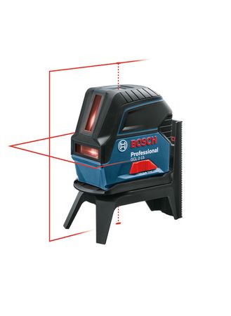 Bosch Kombilaser GCL 2-15 Professional im Set + Drehhalterung RM 1 Professional