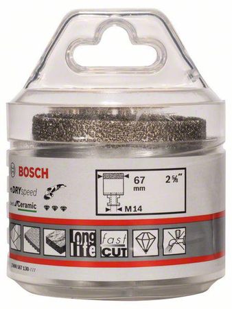 Bosch Diamanttrockenbohrer Dry Speed Best for Ceramic 67 x 35 mm