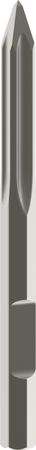 Bosch PRO HEX 28-5C Spitzmeißel, 400 mm