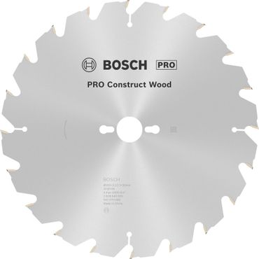 Bosch PRO Construct Wood Kreissägeblatt, 300 x 3,2 x 30 mm, T20
