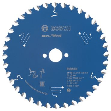 Kreissägeblatt Expert for Wood, 160 x 20 x 2,2 mm, 36