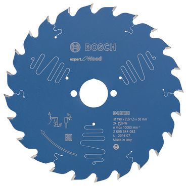 Bosch Kreissägeblatt Expert for Wood 190 x 30 x 2,0 mm, 24