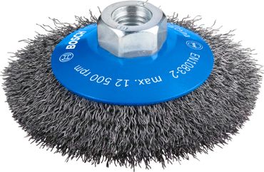 Bosch PRO Metal clean Kegelbürste, 100 x 0,3 mm, Gewinde