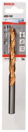 Bosch Metallbohrer HSS-TiN, DIN 338 11 x 94 x 142 mm