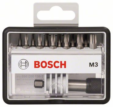 Bosch 12+1tlg. Robust Line Schrauberbit-Set M Extra-Hart 25 mm, 12+1tlg.