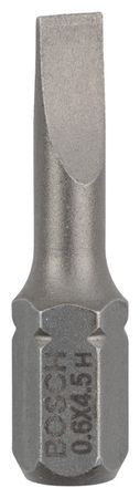 Bosch Schrauberbit Extra-Hart S 0,6x4,5, 25 mm