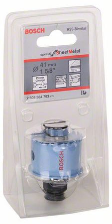 Bosch Lochsäge Sheet Metal 41 mm, 1 5/8"