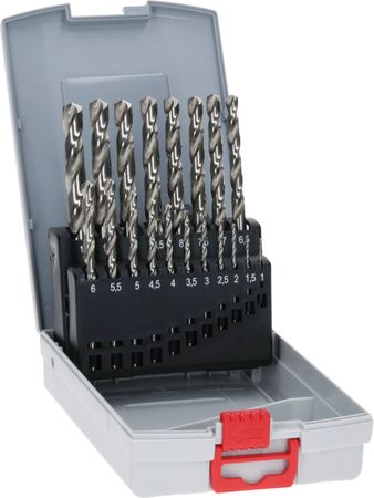 Bosch PRO Metal HSS-G Spiralbohrer Set, 19-tlg.