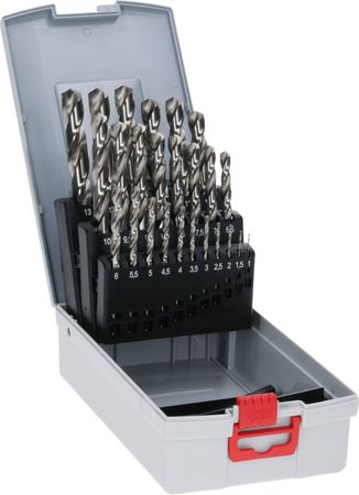 Bosch PRO Metal HSS-G Spiralbohrer Set, 25-tlg.
