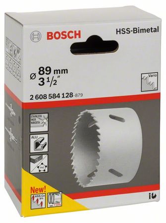 Bosch Lochsäge HSS-Bimetall für Standardadapter 89 mm, 3 1/2" Bosch Lochsäge HSS-Bimetall für Standardadapter 89 mm, 3 1/2"
