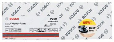 Bosch Schleifblatt 115 x 230 mm, 220