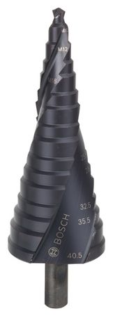 Bosch Stufenbohrer HSS-AlTiN M10-M40, 10,0 mm, 125,5 mm