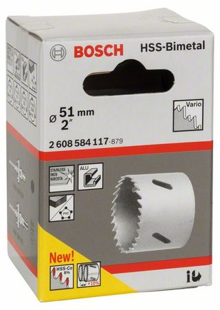 Bosch Lochsäge HSS-Bimetall für Standardadapter 51 mm, 2"