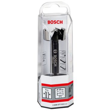 Bosch Forstnerbohrer, DIN 7483 G, 28 x 90 mm, d 8 mm, toothed-edge