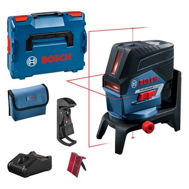 Bosch Kombilaser GCL 2-50 C mit 1x 2,0 Ah Li-Ion Akku im Set + Lader in L-BOXX