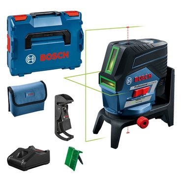 Bosch Kombilaser GCL 2-50 CG mit mit 1x 2,0Ah Akku im Set + Lader + L-BOXX Gr. 2