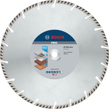 Bosch PRO Multi Material Diamanttrennscheibe, 350 x 20 mm