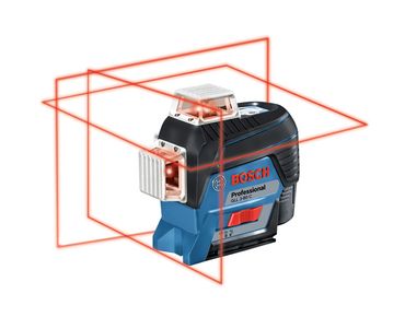 Bosch Linienlaser GLL 3-80 C Professional inkl. Schutztasche und Laserzieltafel