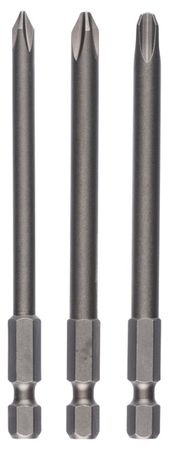 Bosch 3tlg. Schrauberbit-Set Extra-Hart PH1; PH2; PH3; 152 mm