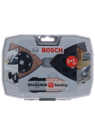 Best of Sanding-Set, Starlock, 6-teilig, Wood and Paint Sanding Paper