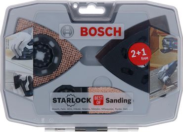 Best of Sanding-Set, Starlock, 6-teilig, Wood and Paint Sanding Paper