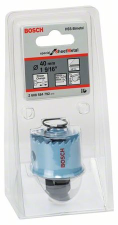 Bosch Lochsäge Sheet Metal 40 mm, 1 9/16"