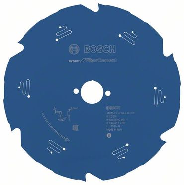 Bosch Kreissägeblatt Expert for Fibre Cement, 235 x 30 x 2,2 mm, 6 Zähne