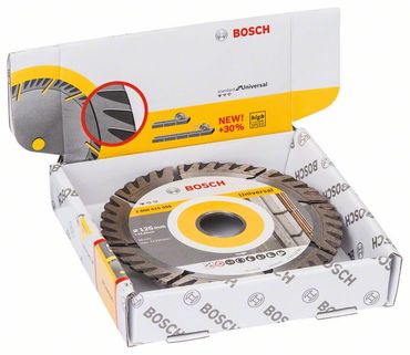 Bosch Diamanttrennscheibe Standard for Universal 125 x 22,23 (10er-Pack) 125x22.23x2x10mm