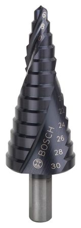 Bosch Stufenbohrer HSS-AlTiN 6 - 30 mm, 10,0 mm, 93,5 mm