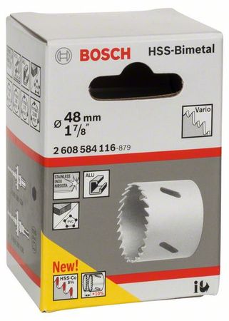 Bosch Lochsäge HSS-Bimetall für Standardadapter 48 mm, 1 7/8"