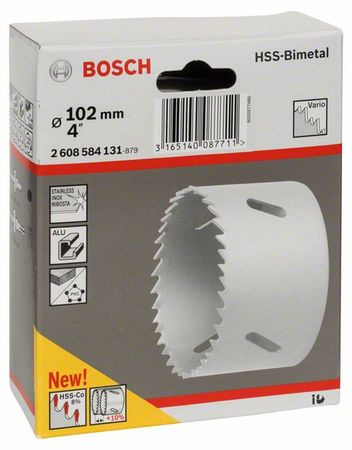 Bosch Lochsäge HSS-Bimetall für Standardadapter 102 mm, 4" Bosch Lochsäge HSS-Bimetall für Standardadapter 102 mm, 4"