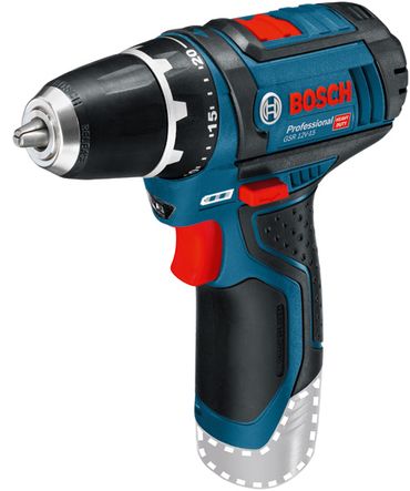 Bosch Akku-Bohrschrauber GSR 12V-15 Solo ohne Akku ohne Lader im Karton