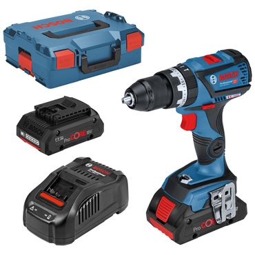 Bosch Akku-Bohrschrauber GSB 18V-60 C 2x ProCORE18V 4,0Ah + Lader in L-BOXX Gr.2