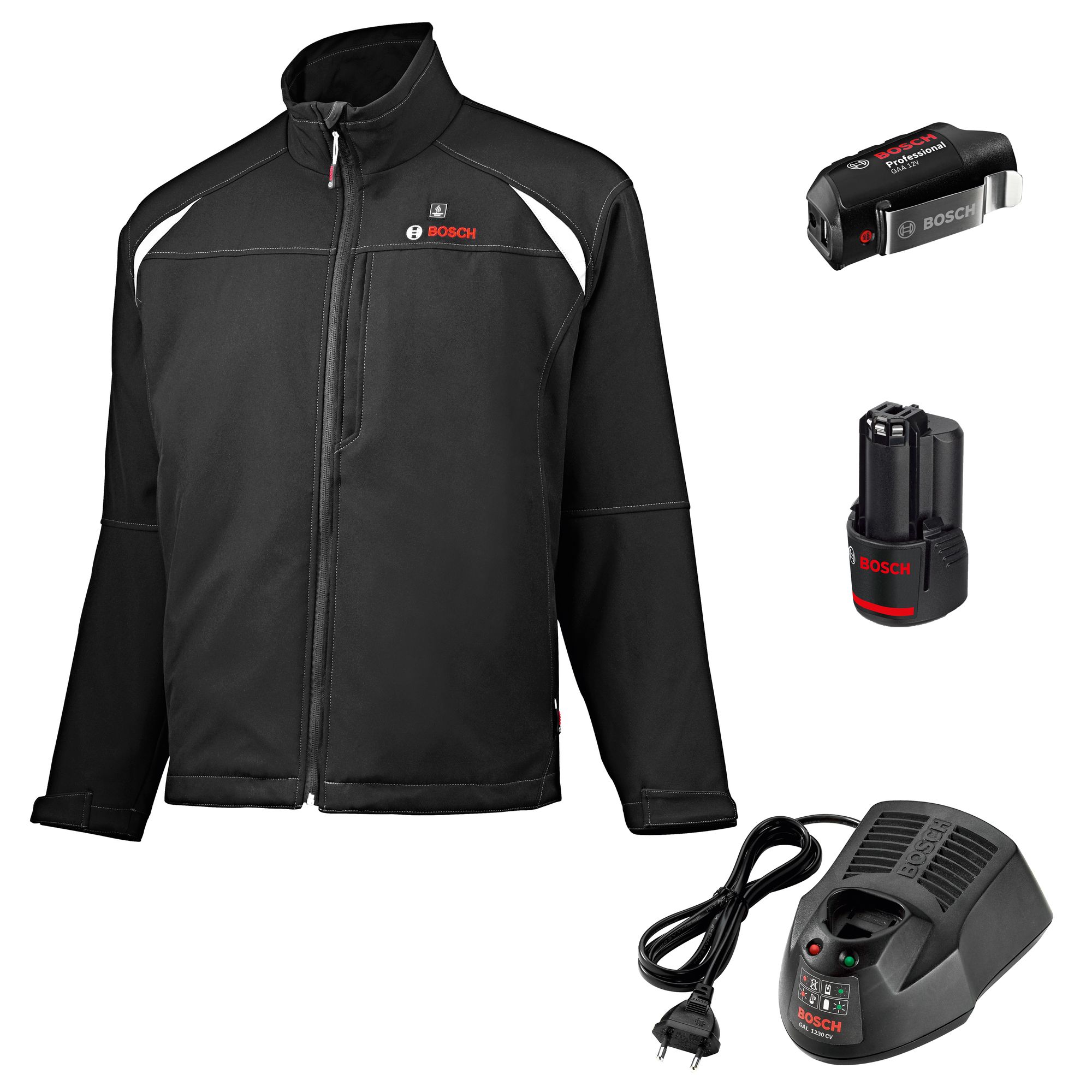Bosch Beheizbare Jacke GHJ 12 18V XL 1x GBA 12V 2,0 Ah