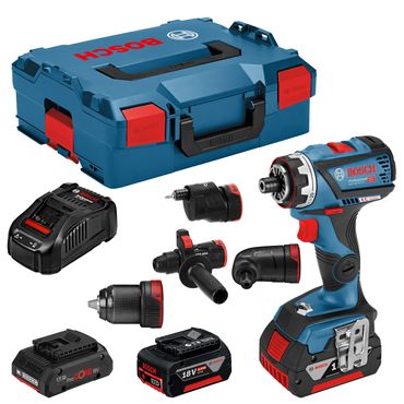 Bosch Akkubohrschrauber GSR 18V-60 FC | 2x 5,0 | 1x ProCORE 4,0 | Lader | L-BOXX