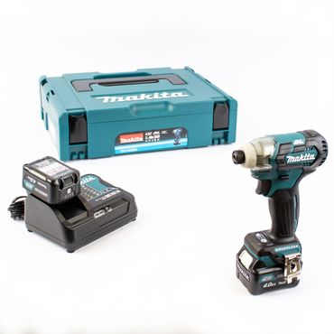 Makita Akku-Schlagschrauber 10.8V TD111DSMJ 2x 4.0 Ah Akkus + Lader im MAKPAC