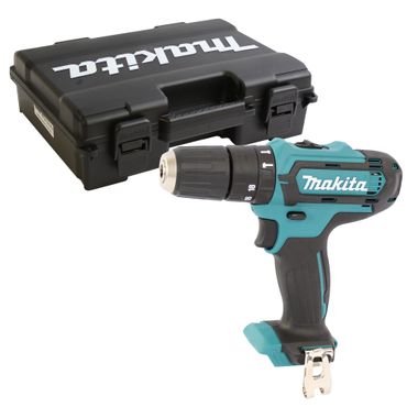 Makita Akku-Schlagbohrschrauber 10,8V HP331ZK Solo ohne Akku ohne Lader + Koffer