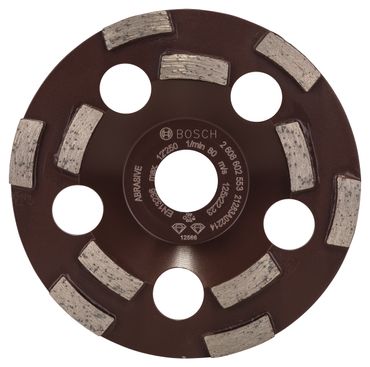 Bosch Diamanttopfscheibe Expert for Abrasive, 50 g/mm, 125 x 22,23 x 4,5 mm