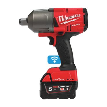 Milwaukee Akku-Schlagschrauber ONE KEY M18ONEFHIWF34-502X 2x5,0Ah + Lader HD-Box