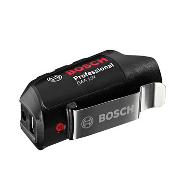 Bosch Akku USB Ladegerät GAA 12V Powerbank  Aufsatz Adapter für 12 V / 10,8 V