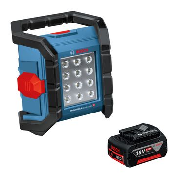 Bosch Akku-Baustellenlampe GLI 18V-1200 C Professional | 1x Akku 5,0 ohne Lader