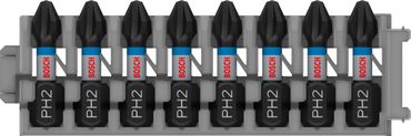 Bosch PRO Phillips Impact Bit, PH2, 25 mm, 8 Stück