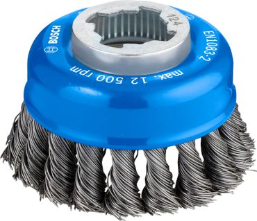 Bosch PRO Metal heavy X-Lock Topfbürste, 75 x 0,5 mm
