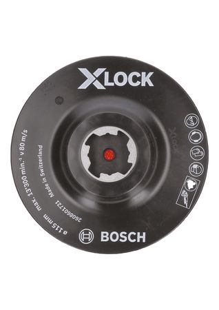 Bosch-Stützteller X-LOCK Klettverschluss 115 mm Hook and Loop 2608601721