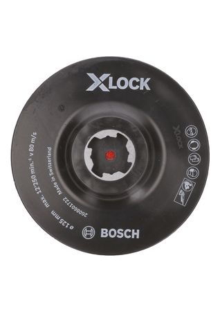 Bosch-Stützteller X-LOCK Klettverschluss 125 mm Hook and Loop