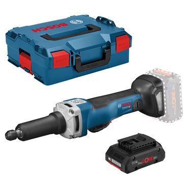 Bosch Akku Geradschleifer GGS 18 V-23 PLC 1x 4,0 Ah ProCORE ohne Lader in L-Boxx