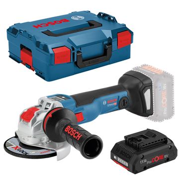 Bosch X-LOCK Winkelschleifer GWX 18V-10 SC 1x 4,0Ah ProCORE ohne Lader in L-BOXX