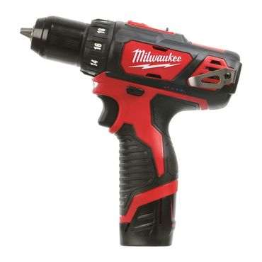 Milwaukee Akku-Bohrschrauber M12 BDD-202C 2x 2,0 Ah + Lader & Koffer