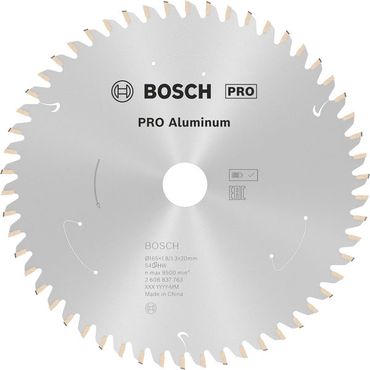 Bosch Kreissägeblatt Standard for Aluminium 165x20x1.8/1.3x54T